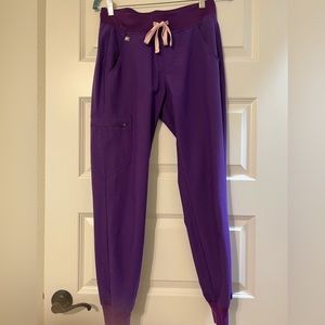 FIGS Zamora joggers ULTRA VIOLET size XS